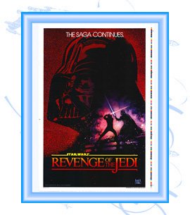 Revenge of the Jedi Adv Test Proof One-Sheet